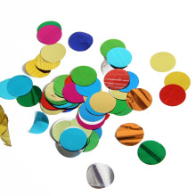 2.5 Multi-цвет см круглой формы конфетти Лавсановые для Рождественской вечеринки